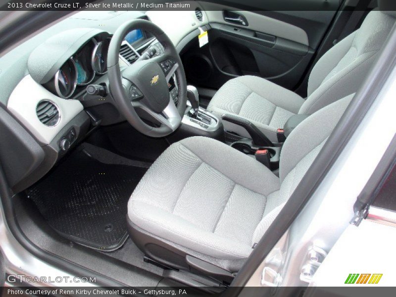 Silver Ice Metallic / Medium Titanium 2013 Chevrolet Cruze LT