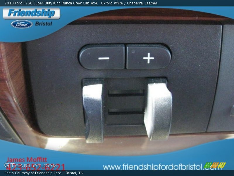 Oxford White / Chaparral Leather 2010 Ford F250 Super Duty King Ranch Crew Cab 4x4