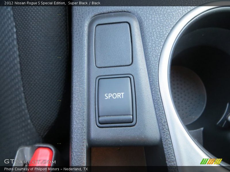 Super Black / Black 2012 Nissan Rogue S Special Edition