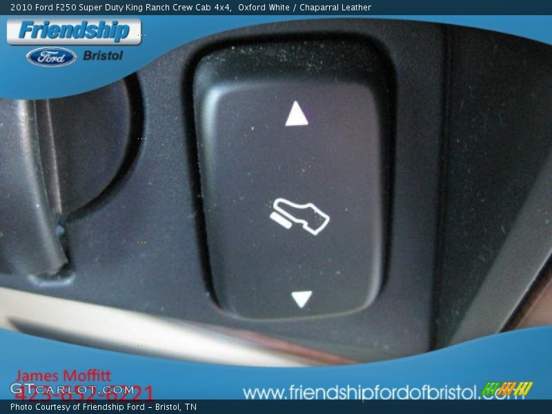 Oxford White / Chaparral Leather 2010 Ford F250 Super Duty King Ranch Crew Cab 4x4