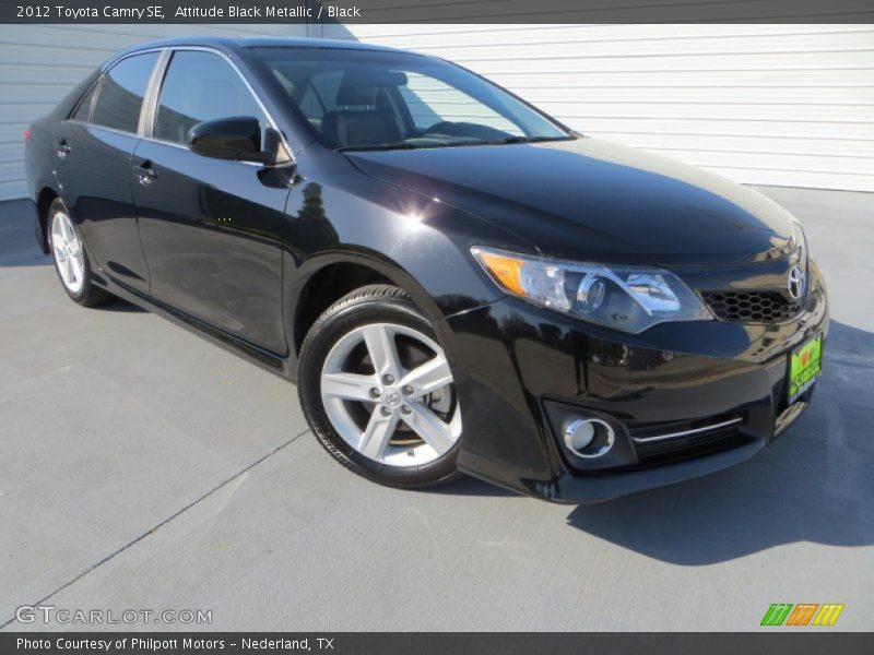 Attitude Black Metallic / Black 2012 Toyota Camry SE