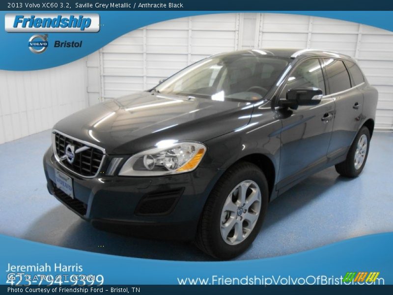 Saville Grey Metallic / Anthracite Black 2013 Volvo XC60 3.2