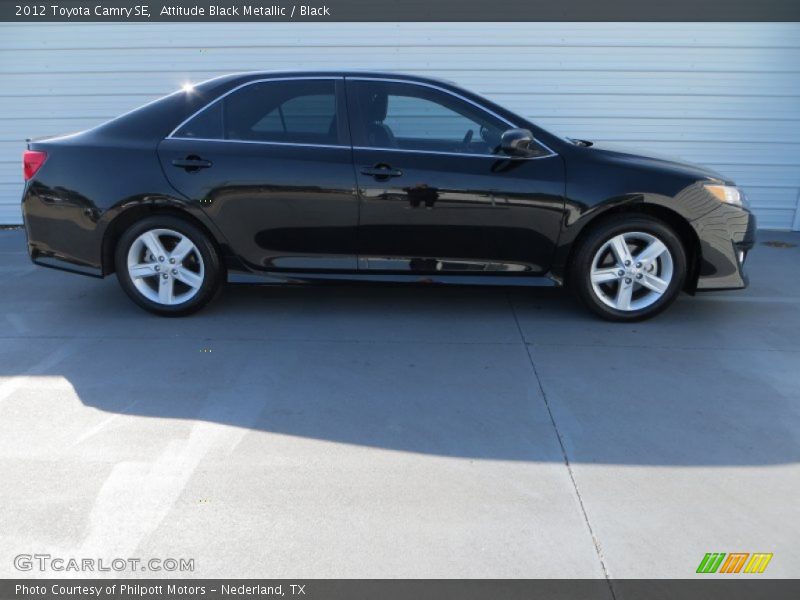 Attitude Black Metallic / Black 2012 Toyota Camry SE
