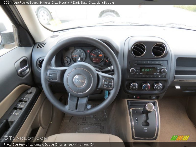 Mineral Gray Metallic / Dark Slate Gray/Light Pebble 2014 Jeep Patriot Sport