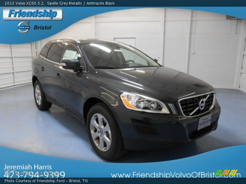 Saville Grey Metallic / Anthracite Black 2013 Volvo XC60 3.2