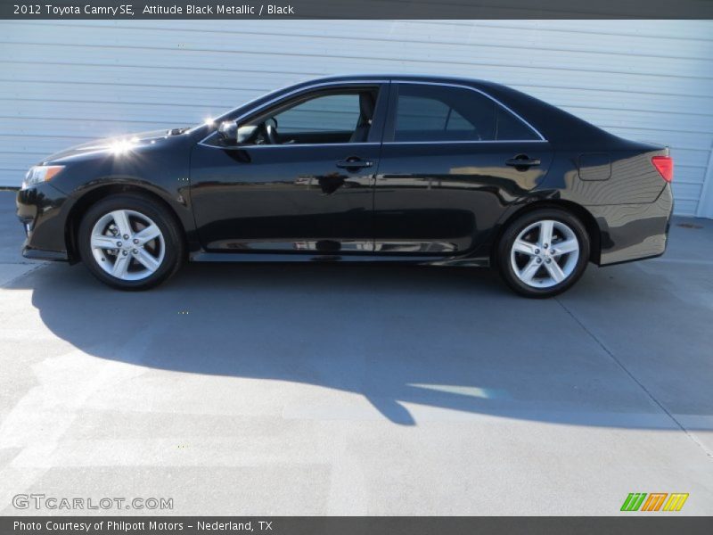 Attitude Black Metallic / Black 2012 Toyota Camry SE