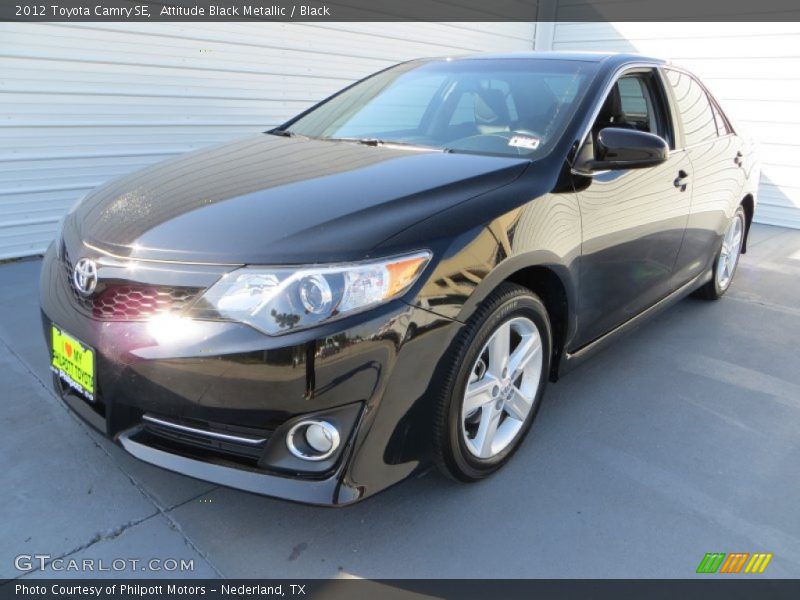 Attitude Black Metallic / Black 2012 Toyota Camry SE