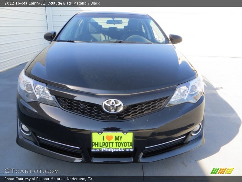 Attitude Black Metallic / Black 2012 Toyota Camry SE