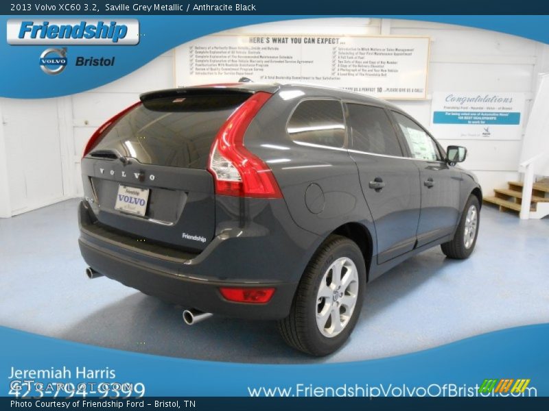 Saville Grey Metallic / Anthracite Black 2013 Volvo XC60 3.2