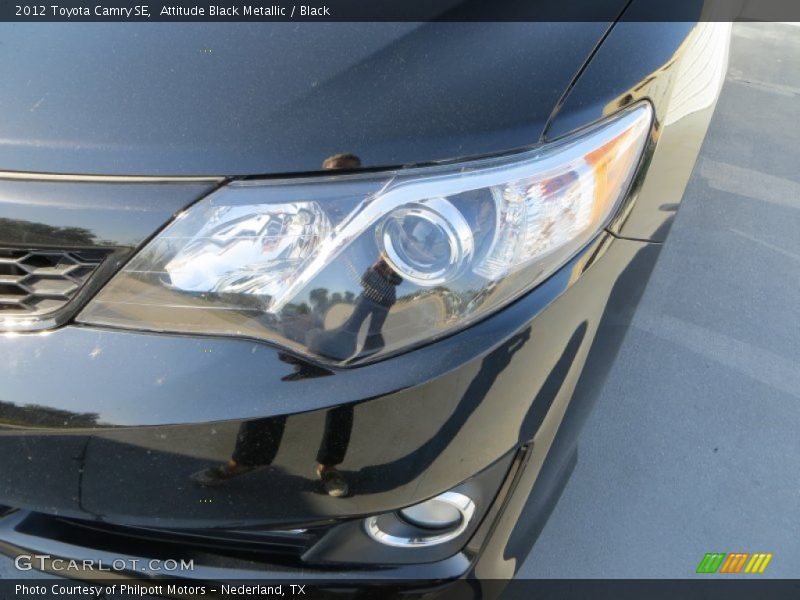Attitude Black Metallic / Black 2012 Toyota Camry SE