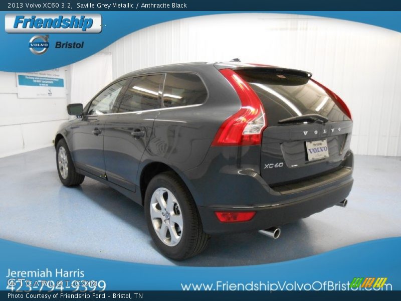 Saville Grey Metallic / Anthracite Black 2013 Volvo XC60 3.2