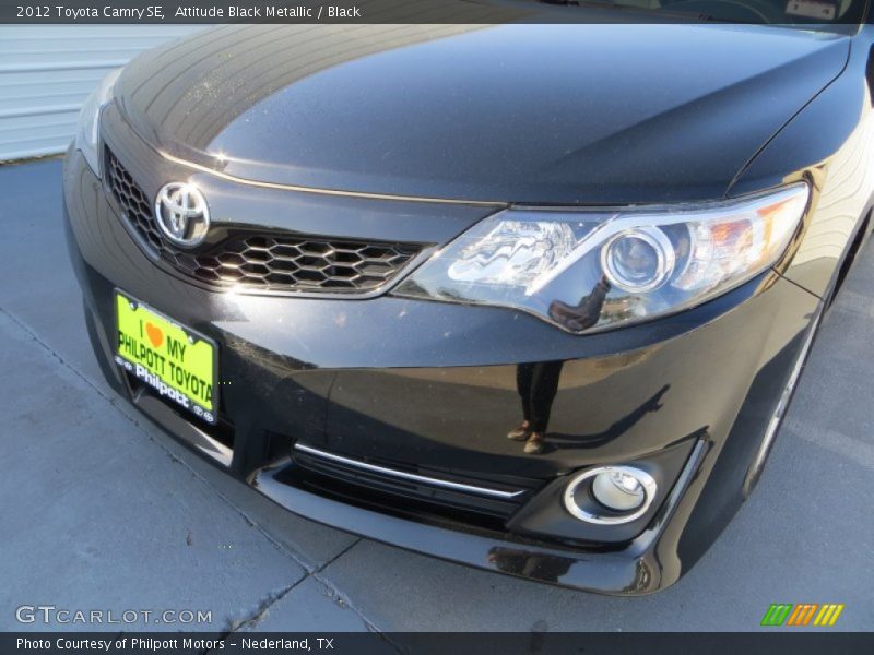 Attitude Black Metallic / Black 2012 Toyota Camry SE