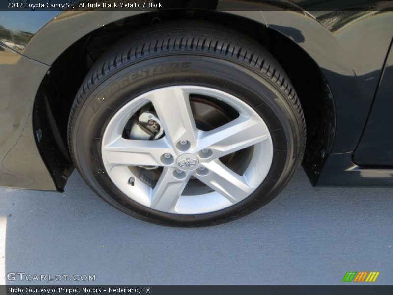 Attitude Black Metallic / Black 2012 Toyota Camry SE