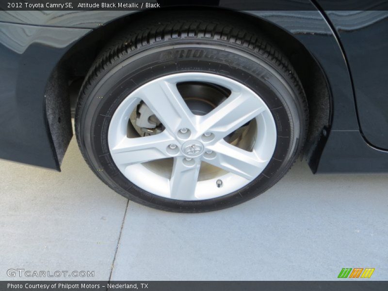 Attitude Black Metallic / Black 2012 Toyota Camry SE