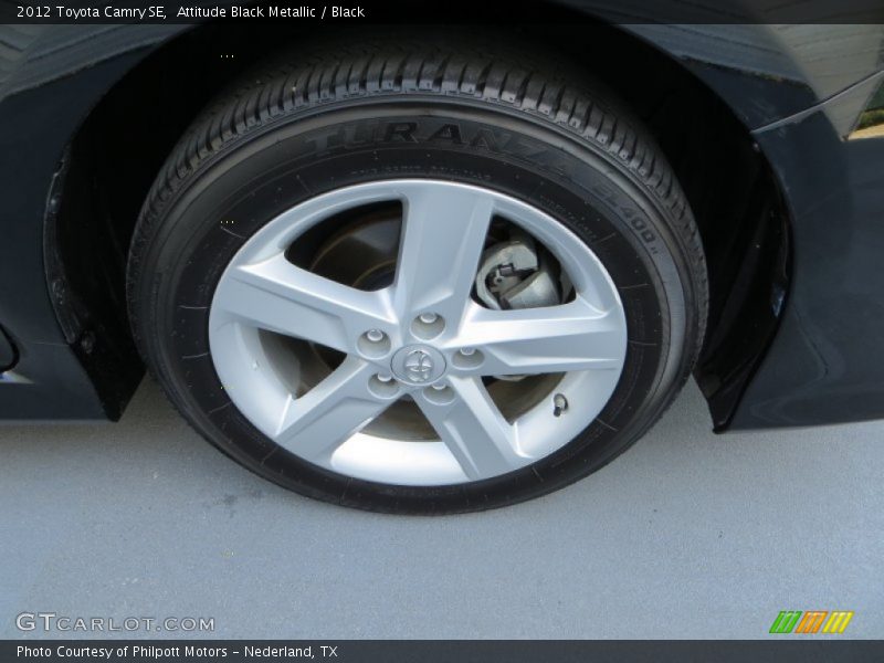 Attitude Black Metallic / Black 2012 Toyota Camry SE