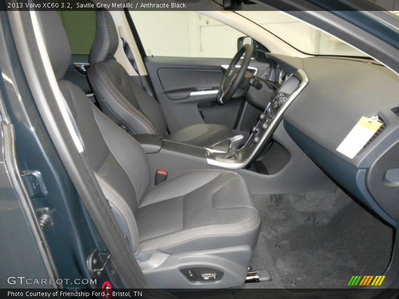 Saville Grey Metallic / Anthracite Black 2013 Volvo XC60 3.2