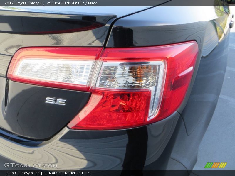 Attitude Black Metallic / Black 2012 Toyota Camry SE