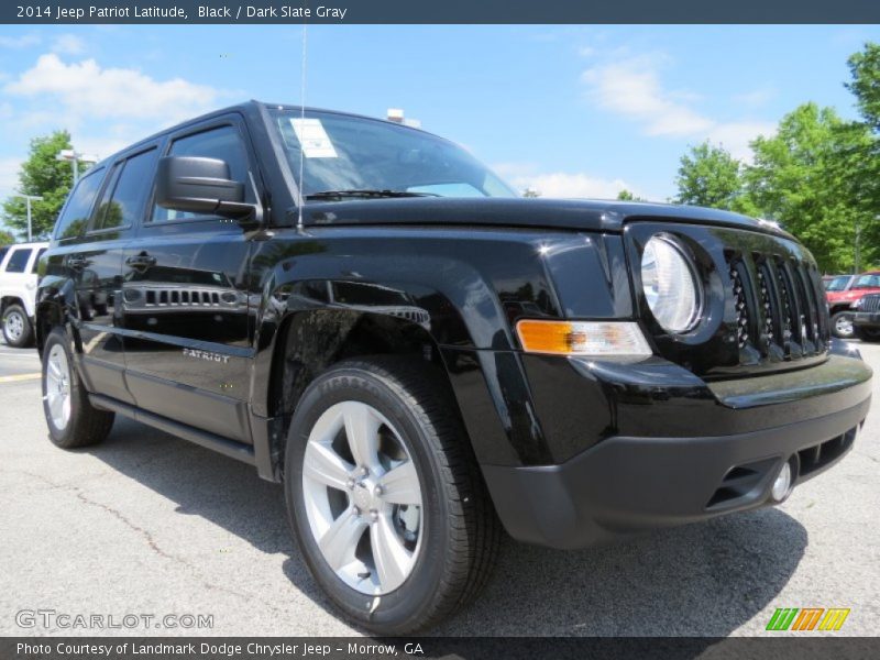 Black / Dark Slate Gray 2014 Jeep Patriot Latitude