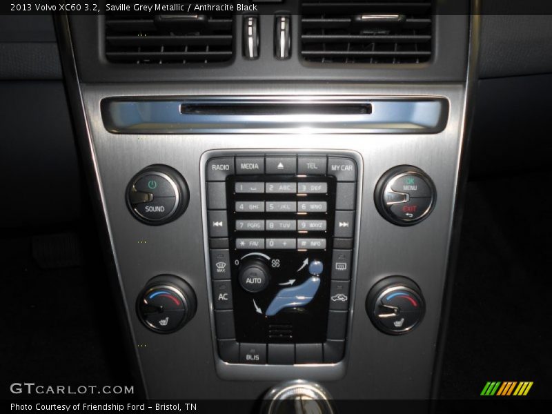 Saville Grey Metallic / Anthracite Black 2013 Volvo XC60 3.2
