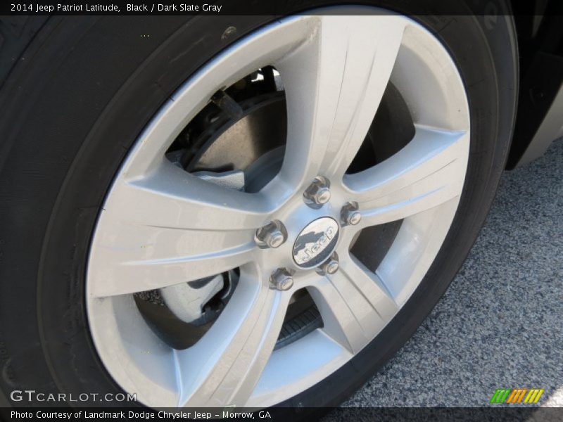 Black / Dark Slate Gray 2014 Jeep Patriot Latitude