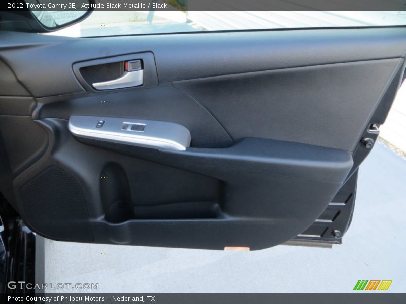 Attitude Black Metallic / Black 2012 Toyota Camry SE