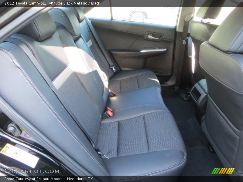 Attitude Black Metallic / Black 2012 Toyota Camry SE