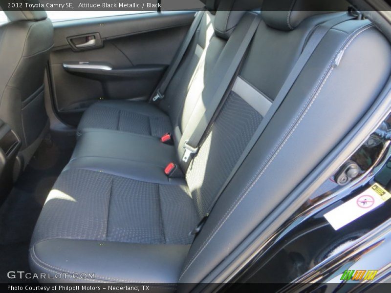 Attitude Black Metallic / Black 2012 Toyota Camry SE