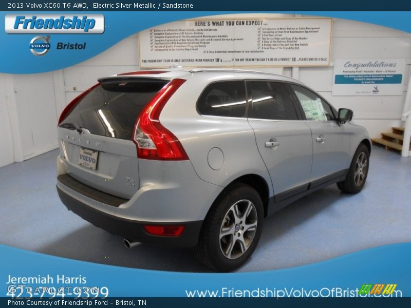 Electric Silver Metallic / Sandstone 2013 Volvo XC60 T6 AWD