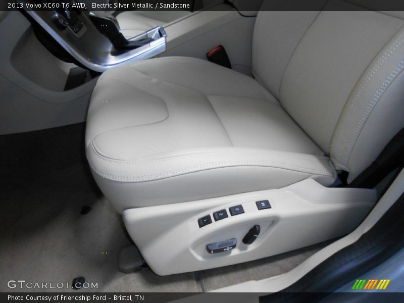 Electric Silver Metallic / Sandstone 2013 Volvo XC60 T6 AWD