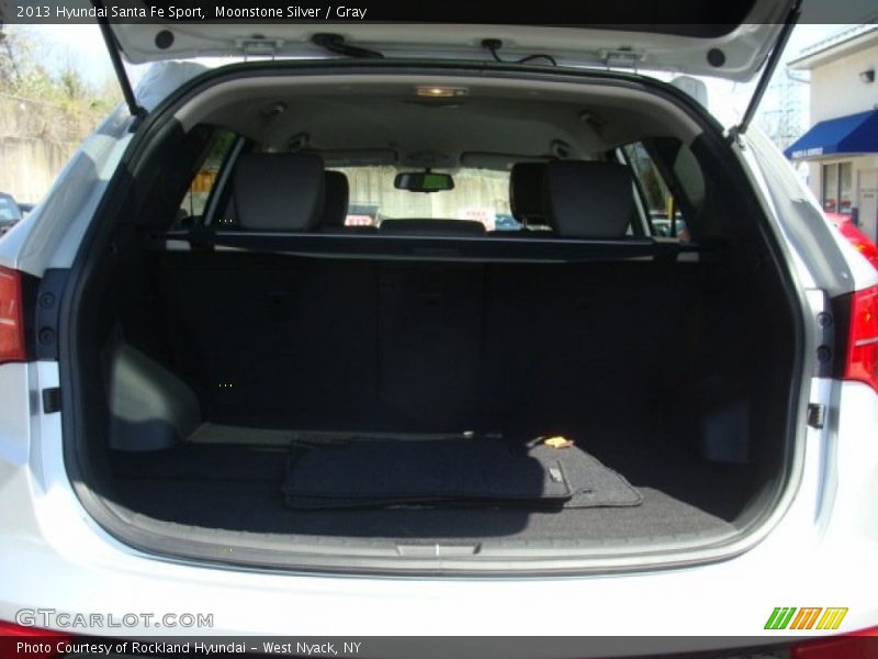Moonstone Silver / Gray 2013 Hyundai Santa Fe Sport