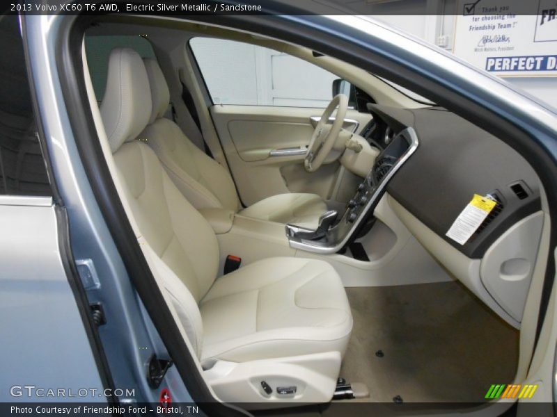 Electric Silver Metallic / Sandstone 2013 Volvo XC60 T6 AWD