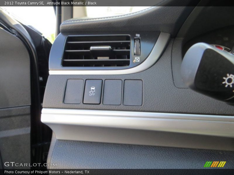 Attitude Black Metallic / Black 2012 Toyota Camry SE