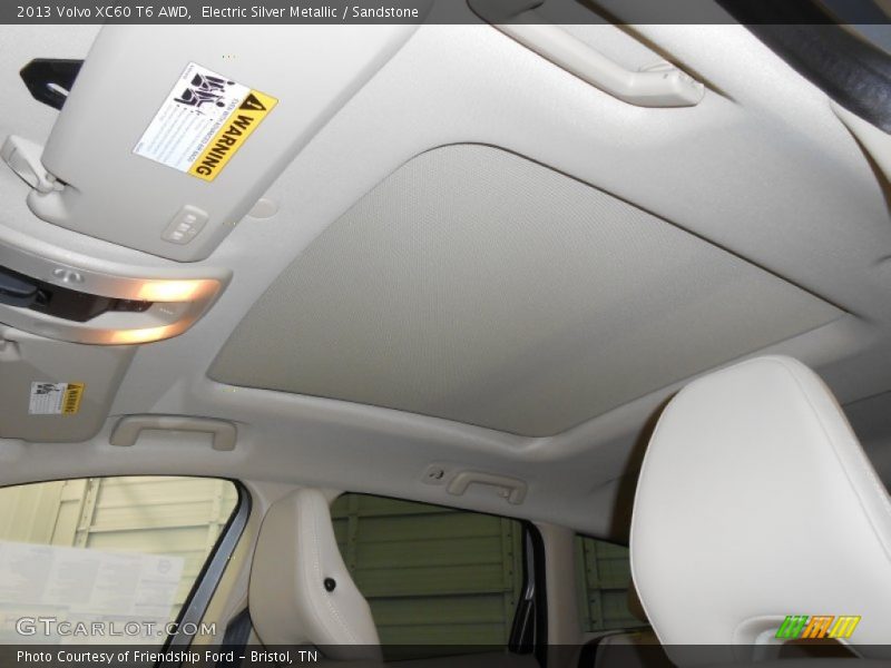 Electric Silver Metallic / Sandstone 2013 Volvo XC60 T6 AWD