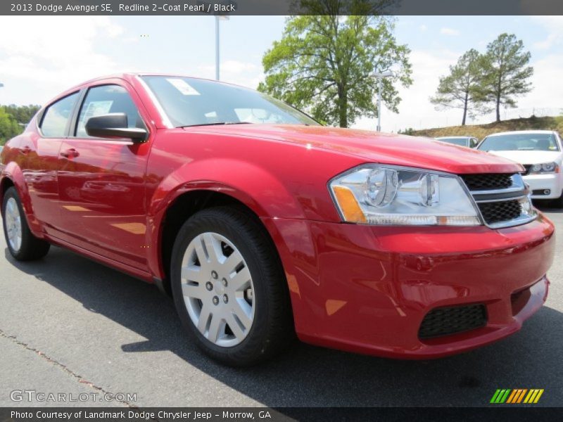 Redline 2-Coat Pearl / Black 2013 Dodge Avenger SE