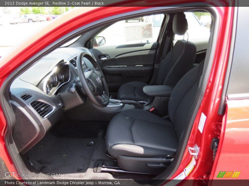Redline 2-Coat Pearl / Black 2013 Dodge Avenger SE
