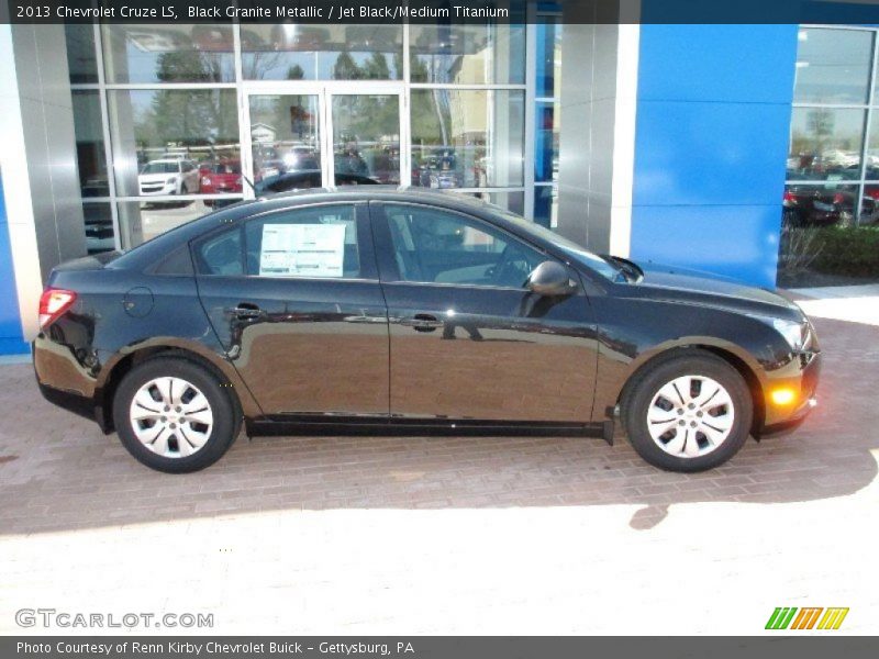 Black Granite Metallic / Jet Black/Medium Titanium 2013 Chevrolet Cruze LS