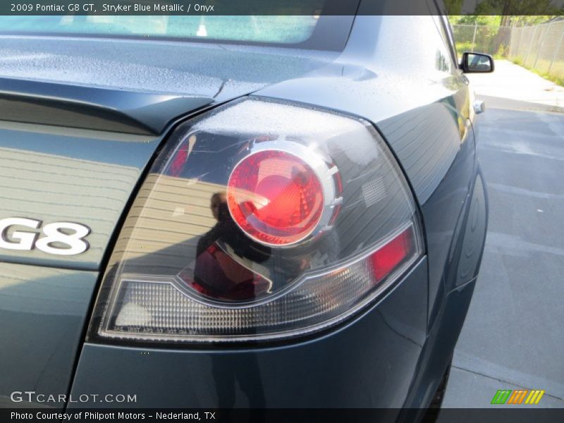 Stryker Blue Metallic / Onyx 2009 Pontiac G8 GT