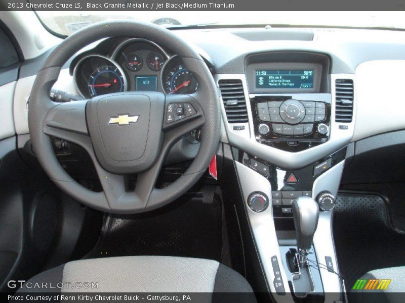 Black Granite Metallic / Jet Black/Medium Titanium 2013 Chevrolet Cruze LS