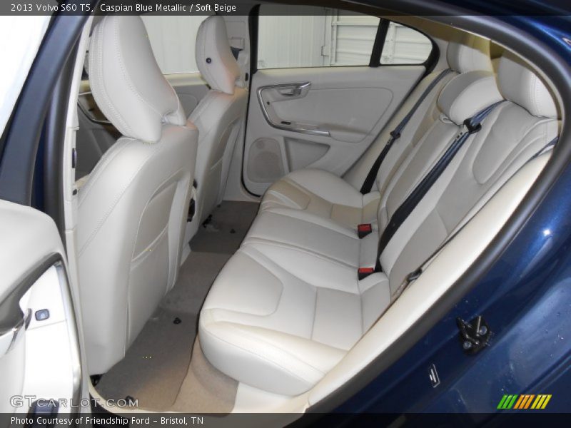 Caspian Blue Metallic / Soft Beige 2013 Volvo S60 T5