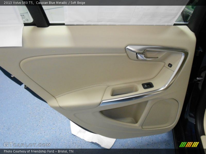 Caspian Blue Metallic / Soft Beige 2013 Volvo S60 T5