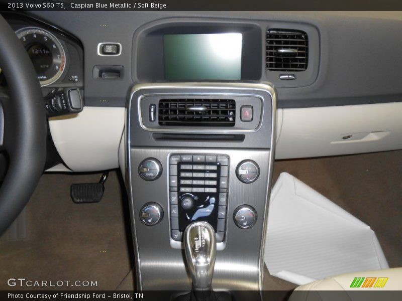 Caspian Blue Metallic / Soft Beige 2013 Volvo S60 T5