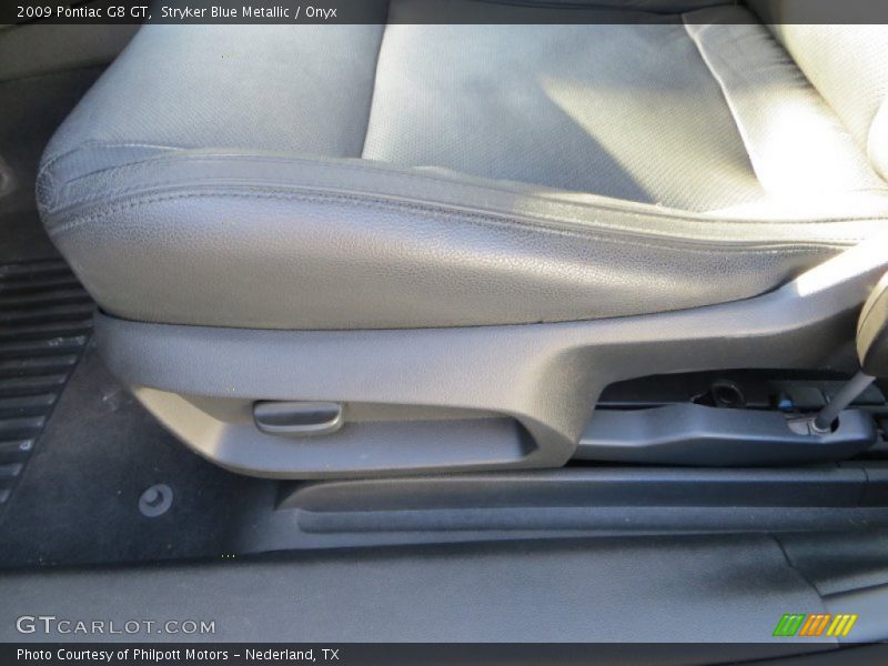 Stryker Blue Metallic / Onyx 2009 Pontiac G8 GT