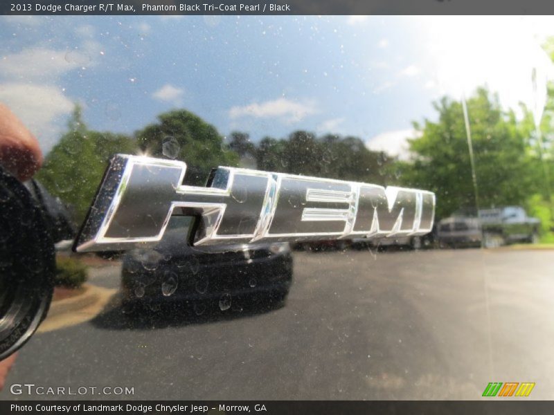 Phantom Black Tri-Coat Pearl / Black 2013 Dodge Charger R/T Max