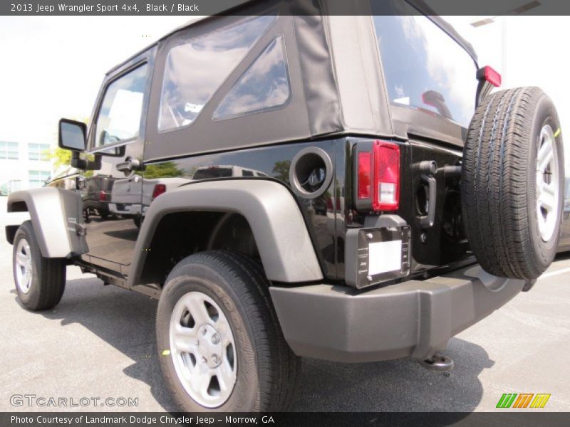 Black / Black 2013 Jeep Wrangler Sport 4x4