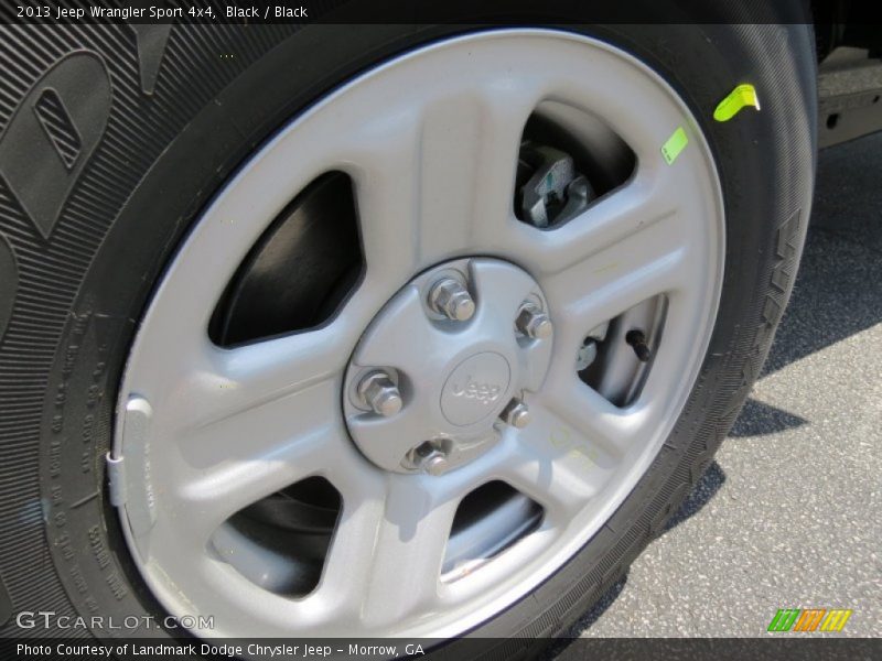 Black / Black 2013 Jeep Wrangler Sport 4x4