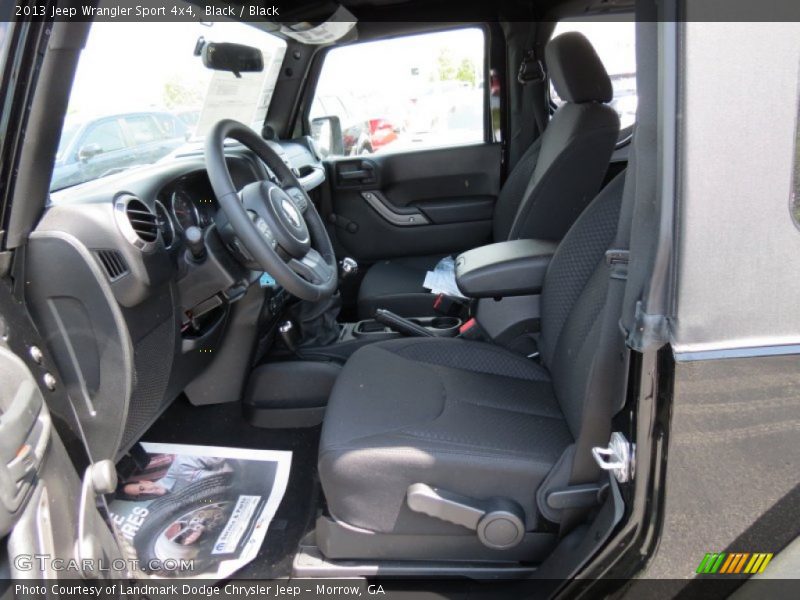 Black / Black 2013 Jeep Wrangler Sport 4x4