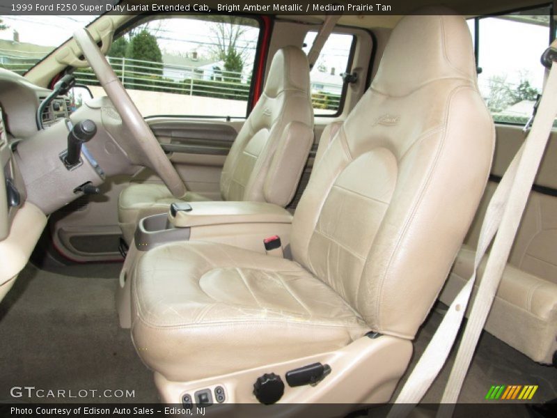 Front Seat of 1999 F250 Super Duty Lariat Extended Cab