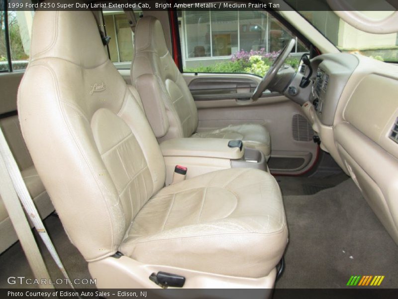 Front Seat of 1999 F250 Super Duty Lariat Extended Cab