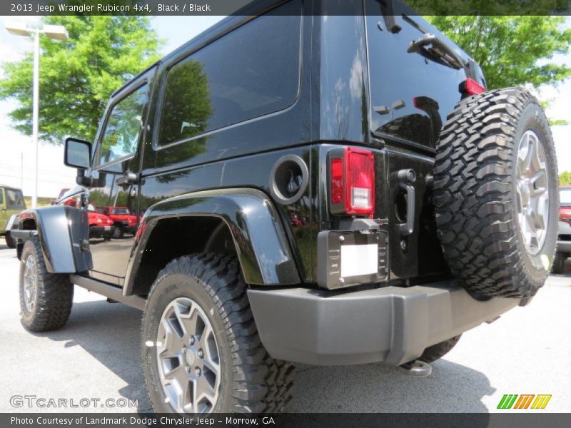 Black / Black 2013 Jeep Wrangler Rubicon 4x4