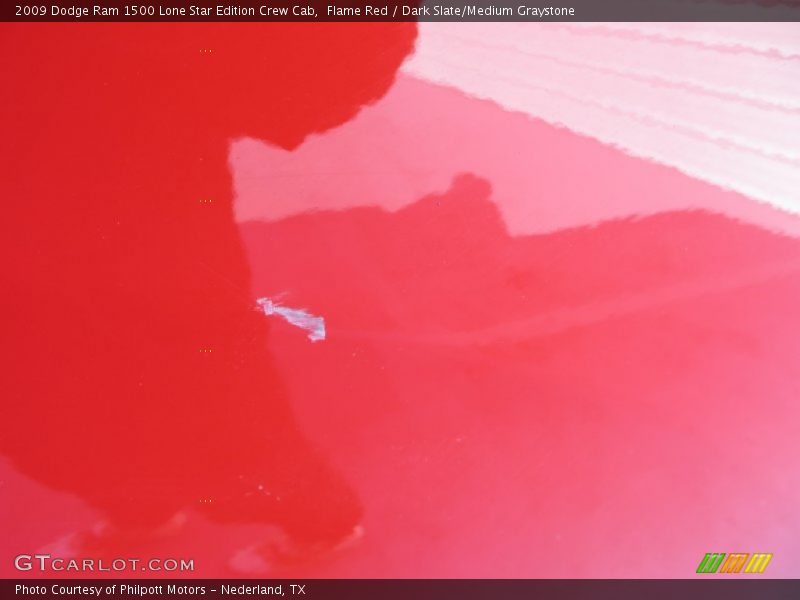 Flame Red / Dark Slate/Medium Graystone 2009 Dodge Ram 1500 Lone Star Edition Crew Cab